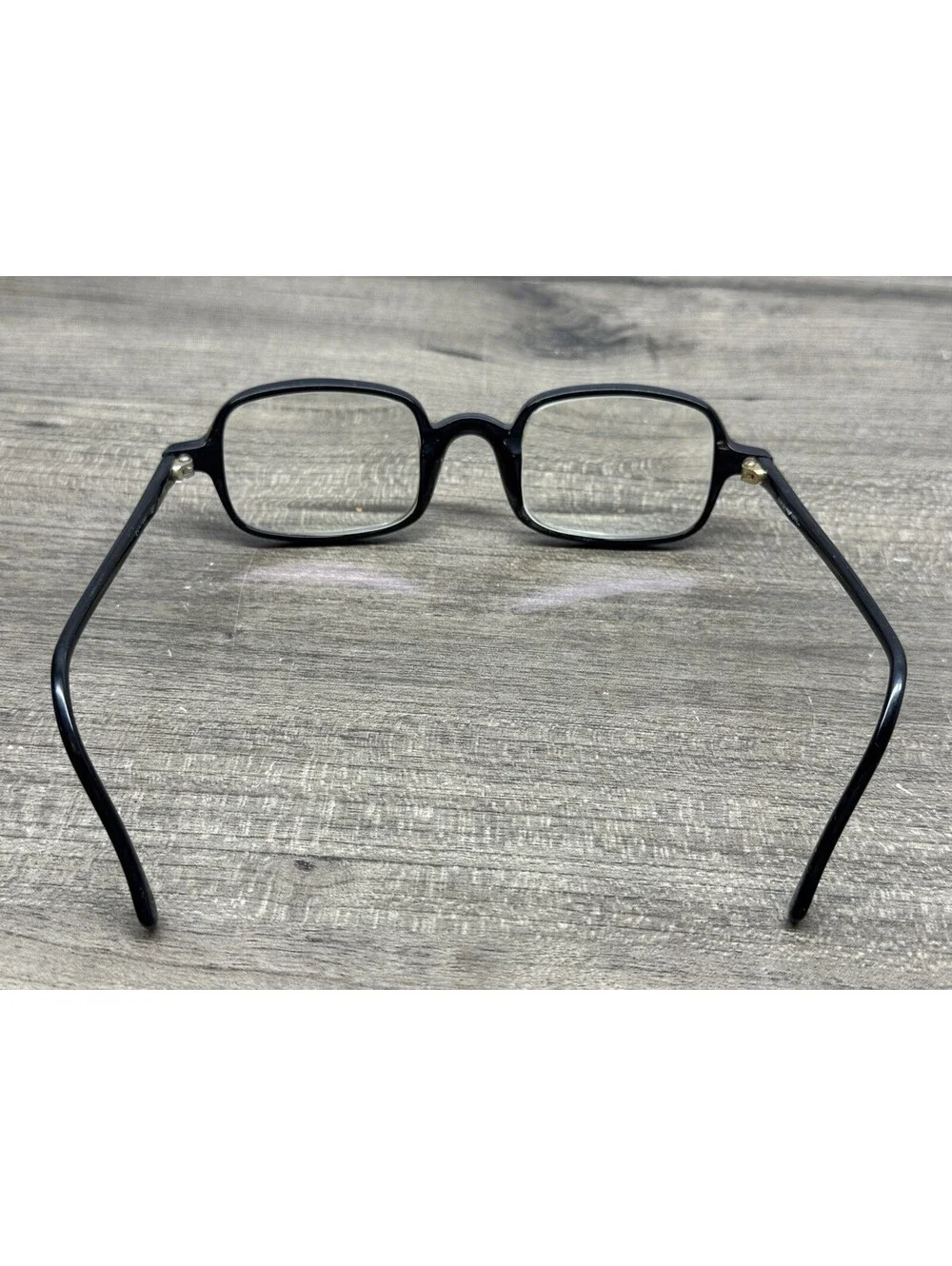 Vintage Emporio Armani Eyeglasses EA512 020 Black Gold Frames ONLY 46[]23-140